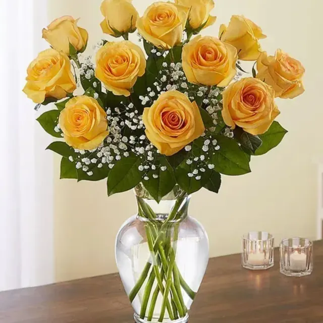 Rose Elegance Yellow Roses