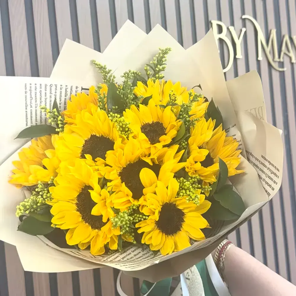 Sunflower wrap