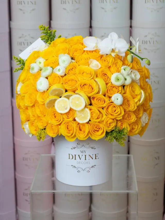 Limoncello Luxe Hat Box