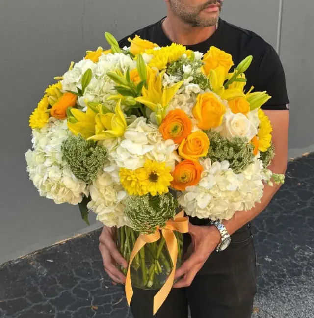 Jarrón Sunshine Bloom