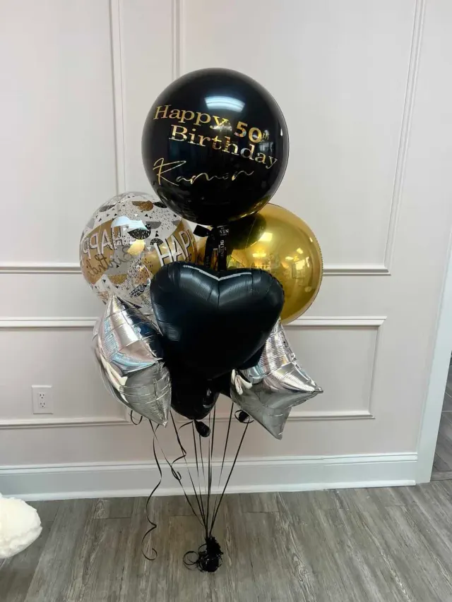 Ramo de Globos Glamoroso