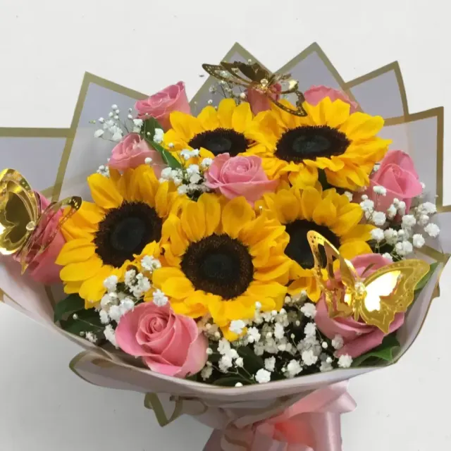 Giant sunflowers
