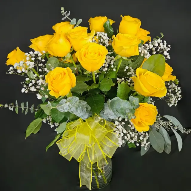 Classic Yellow Roses