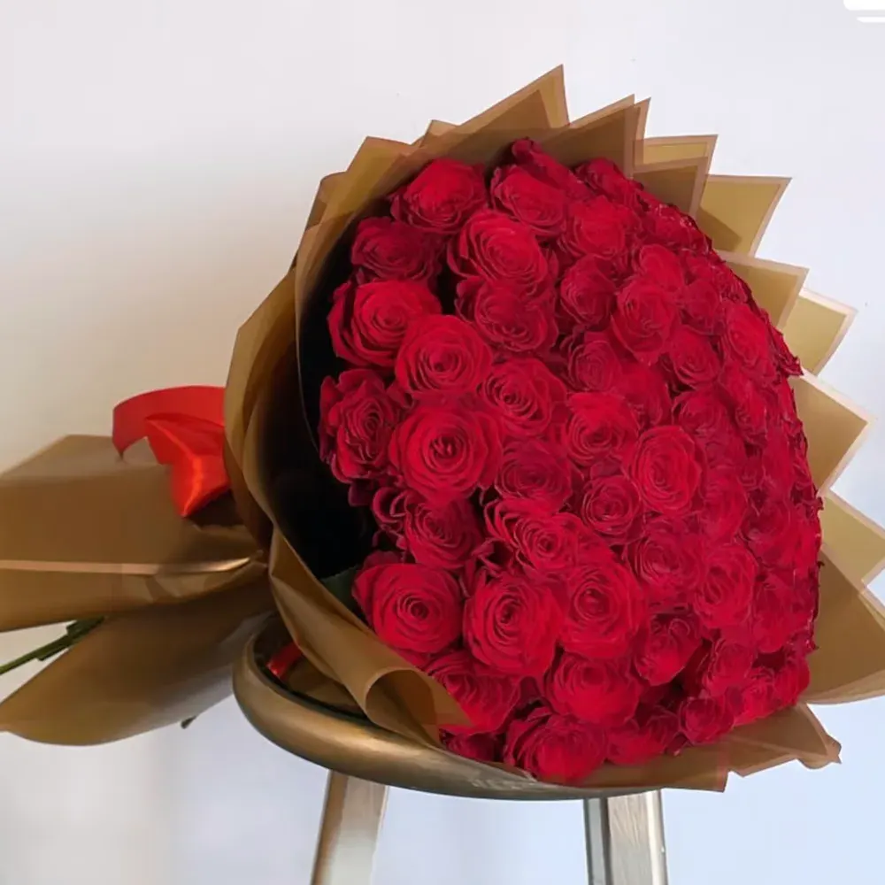 75 Red Rose Bouquet