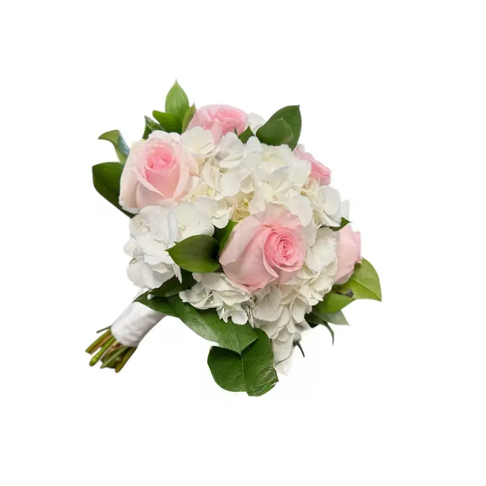 Hydrangea & Rose Handheld Bouquet