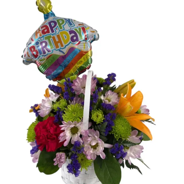 Birthday Bloom Basket
