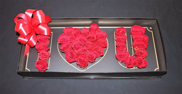 I Love You Box of Roses