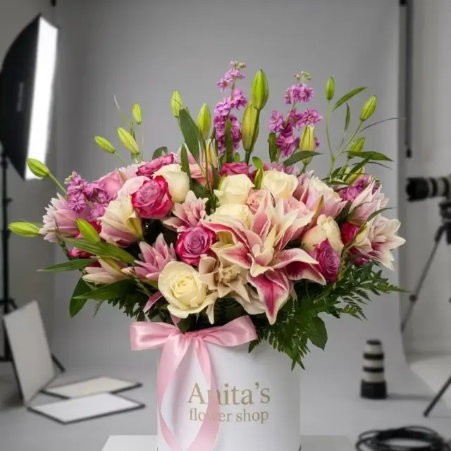 Pink Velvet Box.