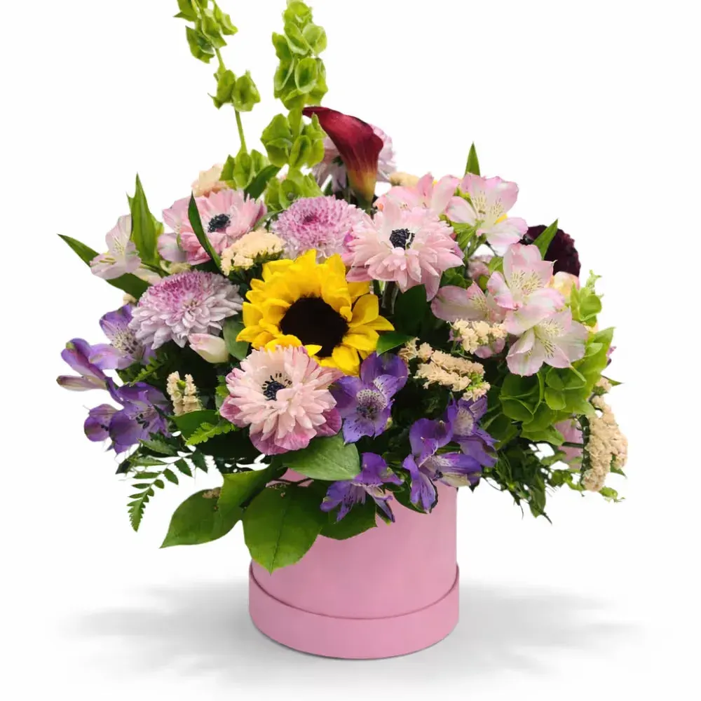 Floral Hat Box