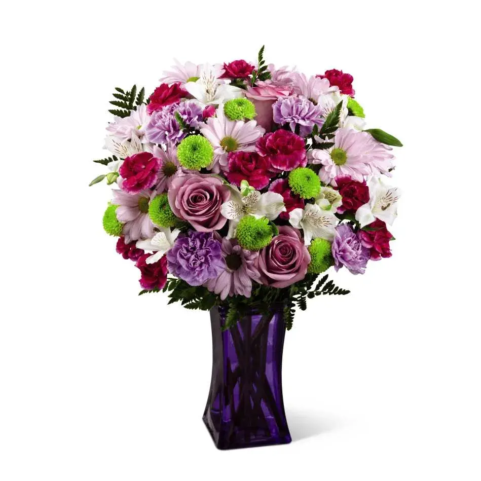 The FTD Purple Pop Bouquet