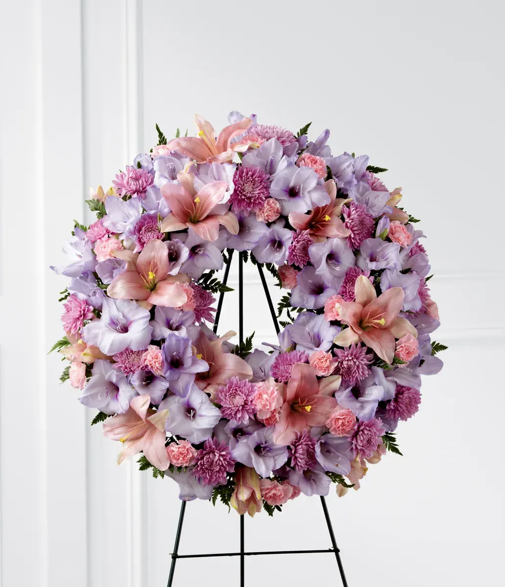 The FTD Sleep in Peace Wreath