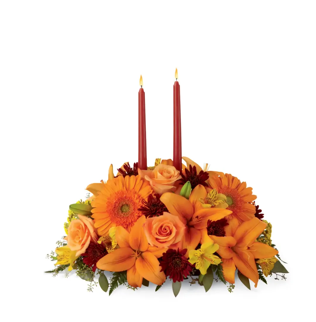 The FTD Bright Autumn Centerpiece