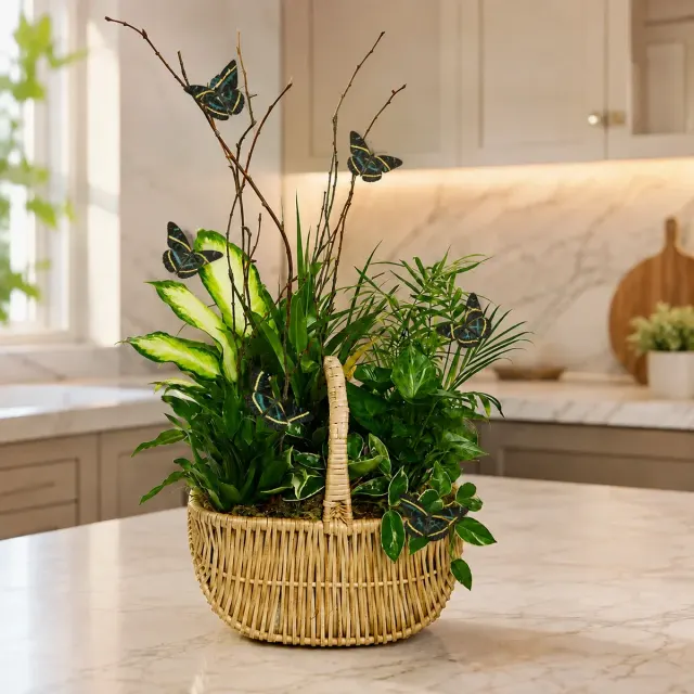 Butterfly Planter Basket