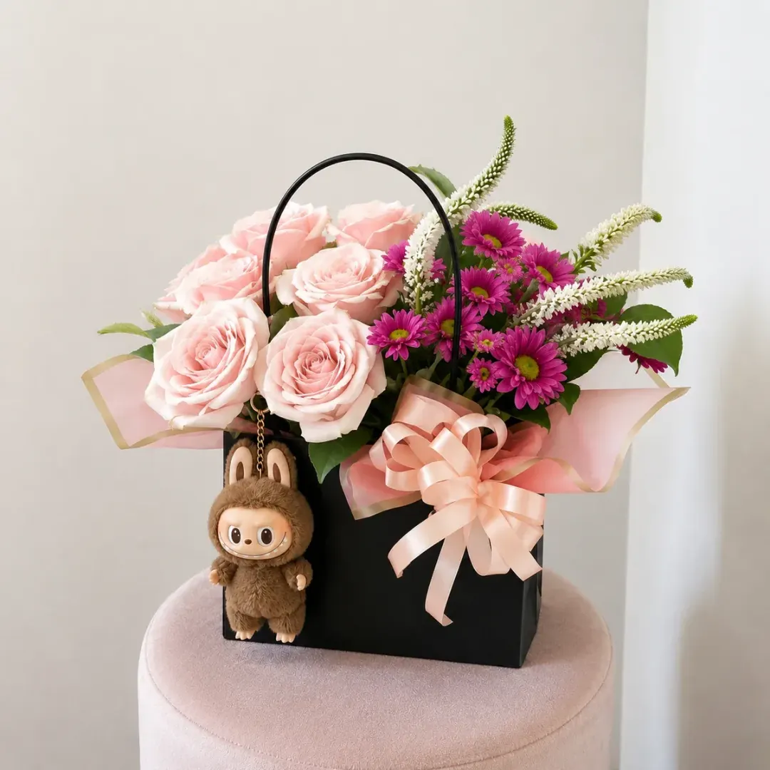 The Labubu Bouquet Tote
