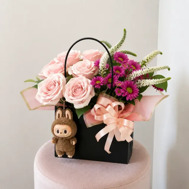 The Labubu Bouquet Tote