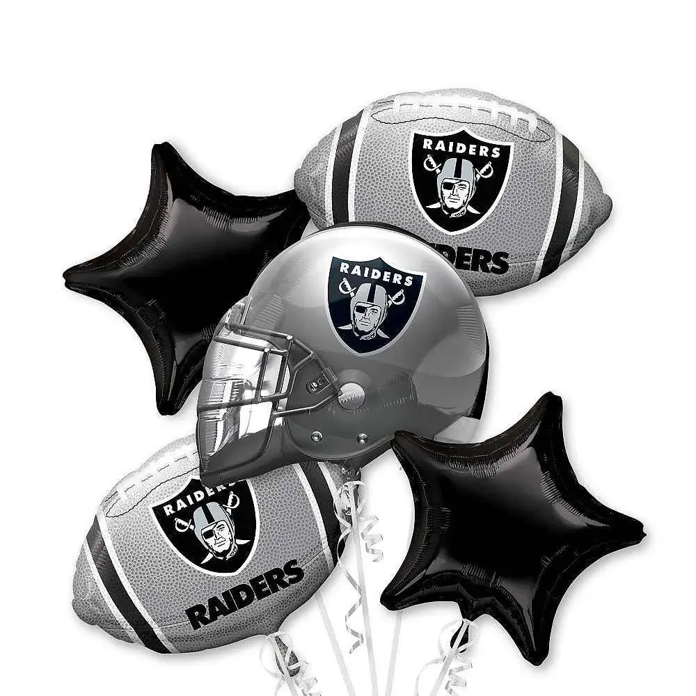 Las Vegas Raiders Balloon Bouquet