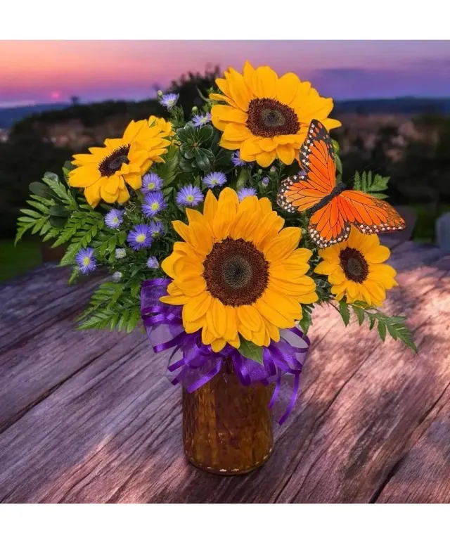 Sunflower Sunset