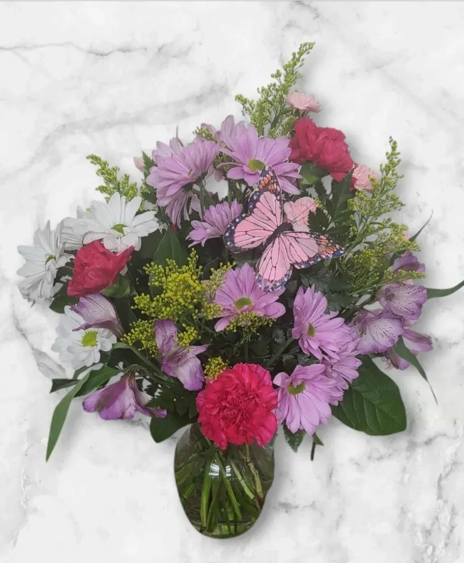 Butterflies All Around Bouquet Fhf-M6841