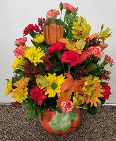 Autumn Pumpkins Surprise Bouquet Fhf-F153