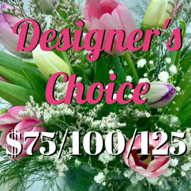 Designer’s Choice $75/100/125