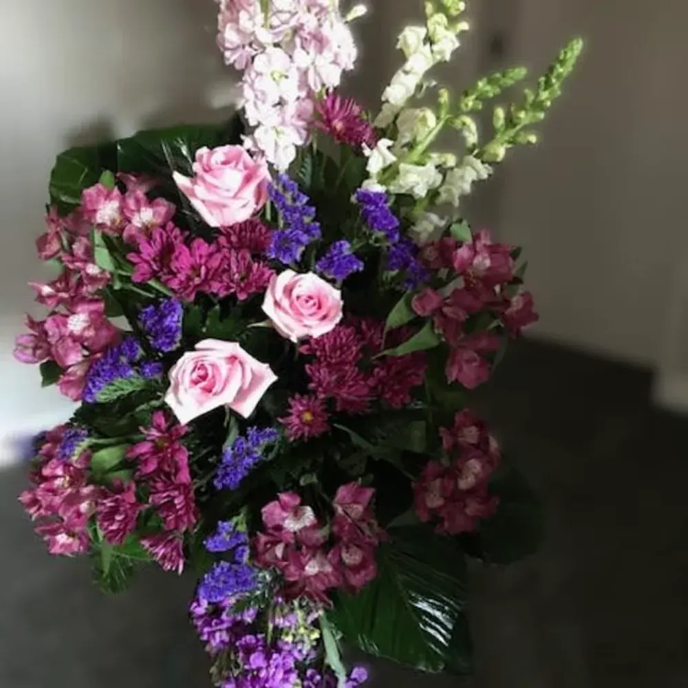 Standing Spray / Pink and Purple