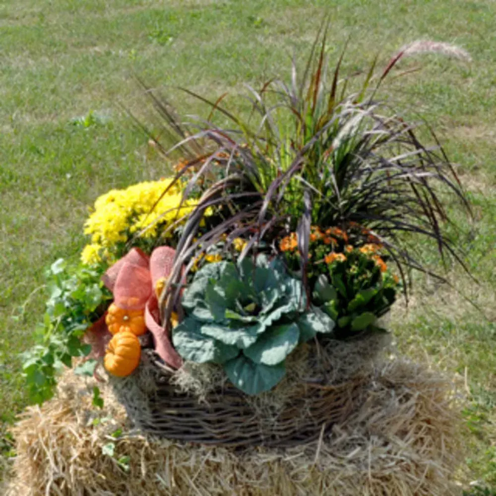Fall Garden Basket
