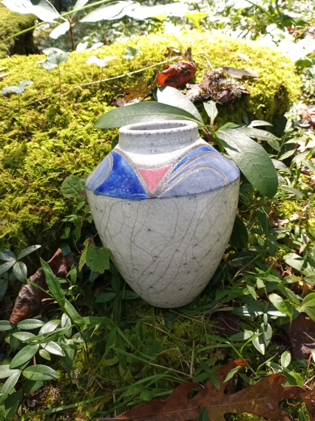 Raku Pottery White
