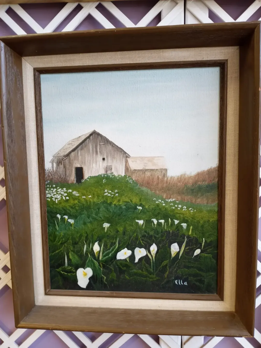 “Consider The Lilies” Original by Ella Martin