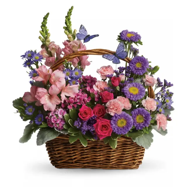 Country Basket Blooms