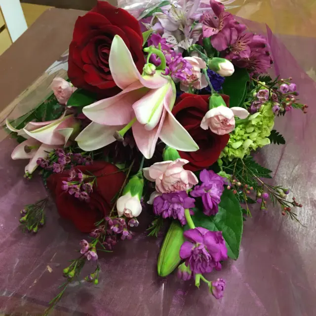 Mixed Cut Arrangement Wrapped