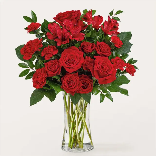Brilliant Ruby Bouquet
