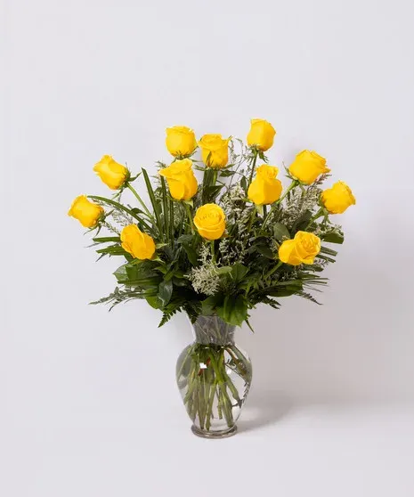 Yellow Ultimate 1 Dozen Yellow Roses