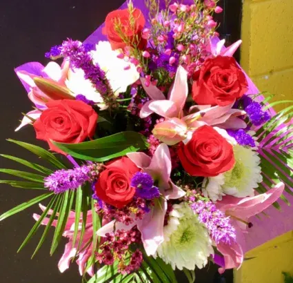 Fragrant Lilies & Roses Bouquet