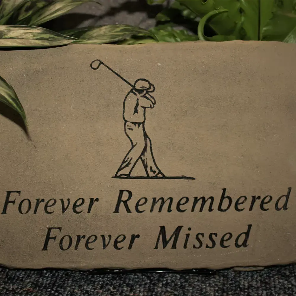 Golfer forever remembered