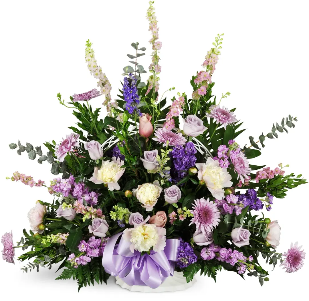 Love's Twilight Sympathy Basket