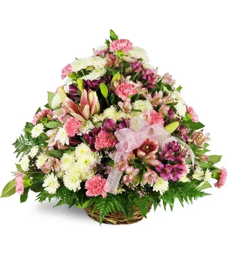 Amethyst Sunset Sympathy Basket