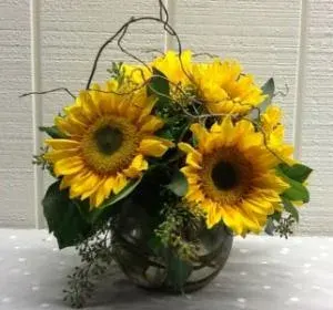 Blazing Sunflowers