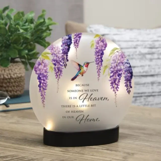 “heaven on Our Home” Led Table Decor