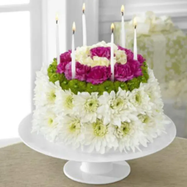 Birthday Floral Cake