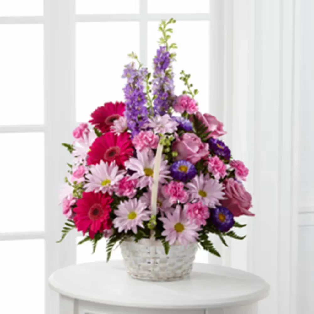 Pastel Peace Basket