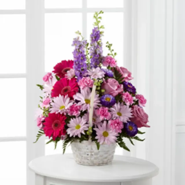 Pastel Peace Basket