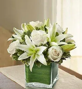 Modern Embrace - by Apple Blossom Florist