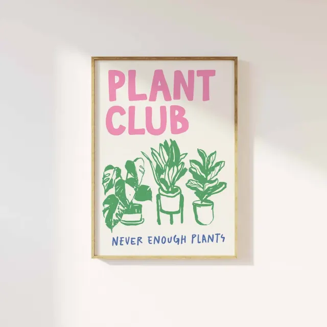 Plant Club Print