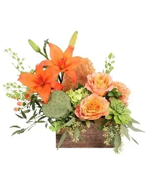 Passionate Lilies & Roses