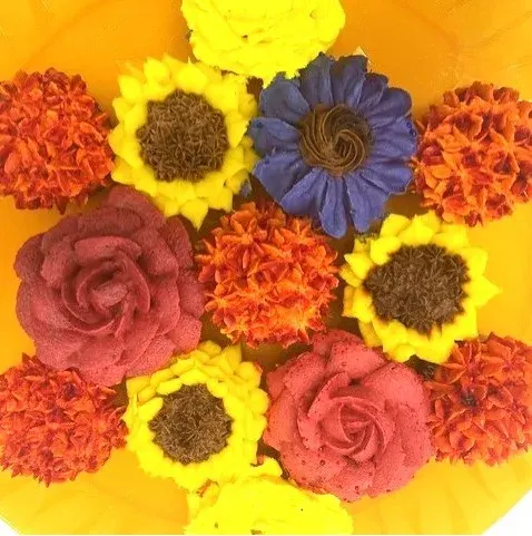 Flower Cupcakes