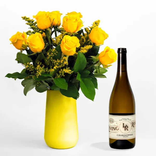 · Chardonnay and Yellow Modern Love Dozen ·