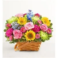 Sunny Garden Basket