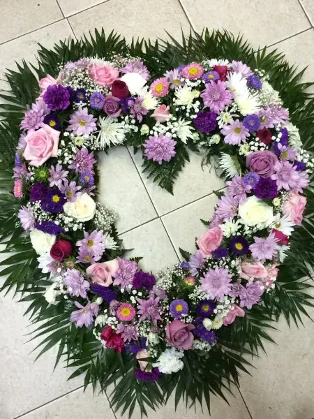 Lavender Sentiments Open Heart