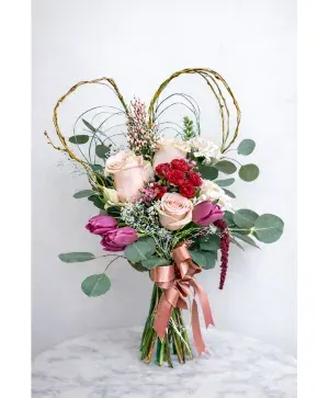 Willow Heart Bouquet