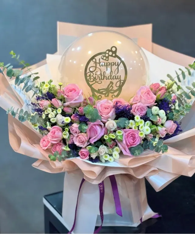 Birthday Wishes - Luxury Bloom Box